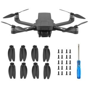 iEago RC HS720G Propellers Replacement Blades for Holy Stone HS720G Drone Perfect for Paraglider RC Plans Enthusiasts 4 Pairs
