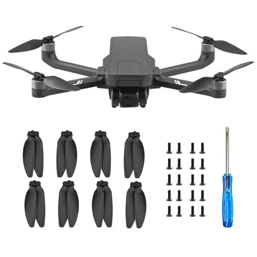 iEago RC HS720G Propellers Replacement Blades for Holy Stone HS720G Drone Perfect for Paraglider RC Plans Enthusiasts 4 Pairs