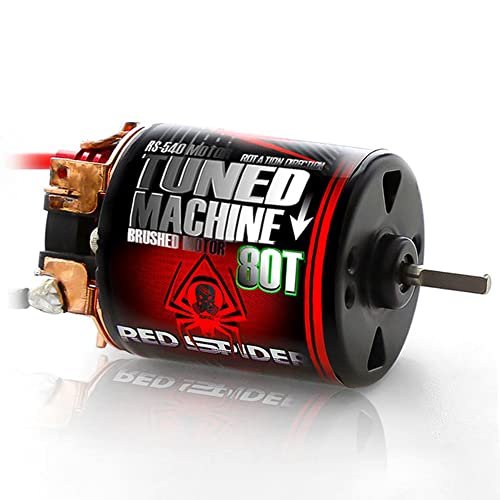 Chanmoo Monster Patrol RC Truck Waterproof 540 Brushed Motor 15T to 80T for 1/10 Scale RC Crawler Cars Axial SCX10 Scx24 Traxxas TRX4 AXI03007 90046 D90 Redcat Gen8