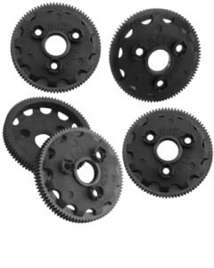 RCMYou RC 48P 86T Spur Gear Upgrades Part for 1/10 Slash Stampede Rustler Bandit 2WD VXL XL 5 5PCS 86T Spur Gear Hops Up Replace 4686 RC Parma