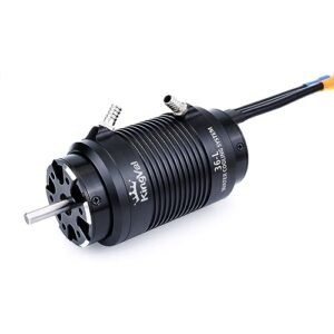 KingVal Replacement 3680 1800KV Brushless Motor with Water Cooling Jacket for Wooden RC Boat Plans Free
