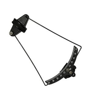 ZEZEFUFU 0 to 50 Degree Aileron Angle Meter for Flying Wing RC Plane Models