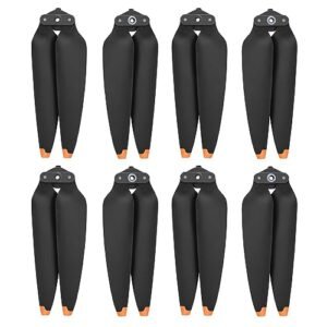 DJI Air 3S Air 3 Replacement Prop Blades 8Pcs Orange Tips RC Airplane Tips Low Noise Accessories