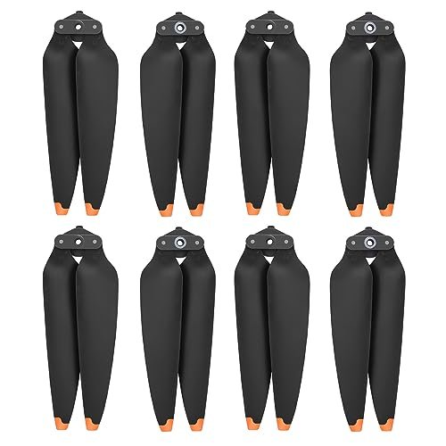 DJI Air 3S Air 3 Replacement Prop Blades 8Pcs Orange Tips RC Airplane Tips Low Noise Accessories