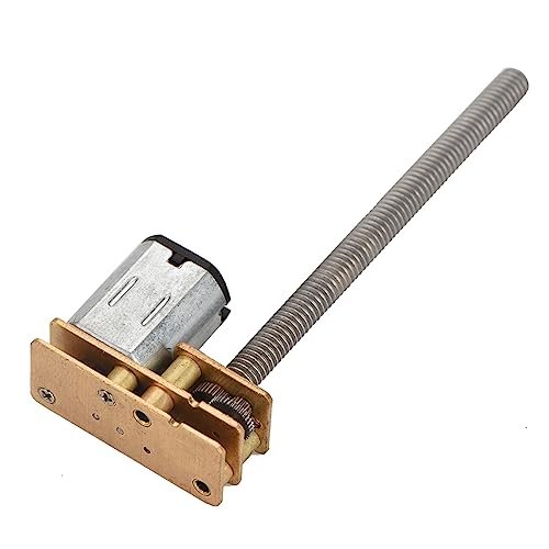 1024GA20 DC 6V 12V N20 Gear Motor 1000RPM M4 X 55mm Shaft Metal Gear Reduction Motor for DIY Projects