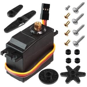 Firefox RC Plane MG995 55G Metal Gear Servo Motor 180 Degree High Torque for RC Robots and Toys