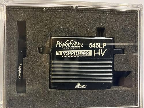 Powerhobby 545LP Super Torque Low Profile Brushless Digital Servo for RC Cars Airplanes and Boats