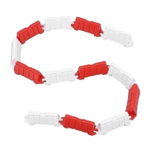 50PCS RC Road Track Barriers for Chatfield State Park RC Field 1:18 Scale Remote Control Car Accessories Red and White