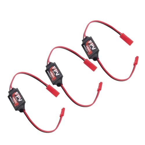 Cheapest RC Plane Ever 3Pcs RC 5V 3A BEC DC DC Converter Step Down UBEC Module with JST Wire