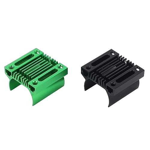 2pcs Aluminum Alloy RC Motor Heatsink for Electric RC Drift Car Enhanced Cooling Performance