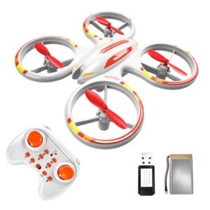 Ci Vetch Outdoor Furniture RC Willey Mini Drone for Kids with Colorful LED One Key Take Off Landing Headless Mode 360 Flip