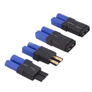 JINOARC 2Pairs RC Lipo Battery Connectors Adapter for Traxxas TRX Lipo Battery Plug to EC5 Male Female on ESC Charger Everything You Need to Know About RC Cars