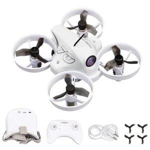 Buddy RC Mini FPV Drone Kit for Beginners, First-Person View Drone with FPV Goggles Suitable for Novice Practice Drones, Super-Wide 120° MINI FPV Drone With Low-Latency 5.8G Transmission