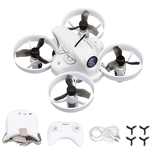 Buddy RC Mini FPV Drone Kit for Beginners, First-Person View Drone with FPV Goggles Suitable for Novice Practice Drones, Super-Wide 120° MINI FPV Drone With Low-Latency 5.8G Transmission