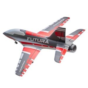FMS RC Futura Jet 64MM EDF Sport Jet PNP Ready to Fly Remote Control Airplane for Beginners
