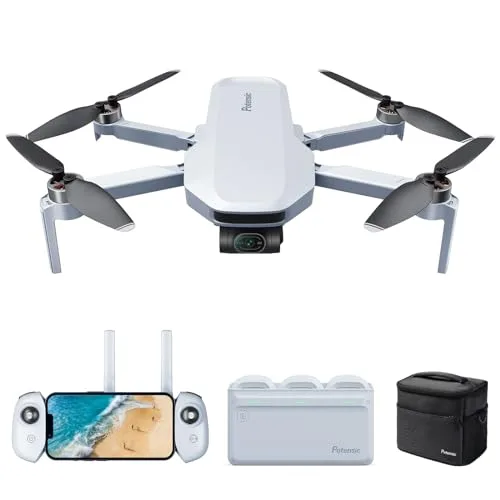 Potensic ATOM 3 Axis Gimbal 4K GPS Drone Under 249g with 96 Mins Flight Time Perfect for RC FPV and More Enthusiasts
