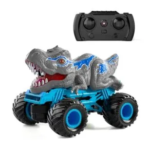 Bennol RC Dinosaur Car for Kids 2.4Ghz Remote Control Toy with Light Sound Spray Perfect for RC Hobby Discount Seekers