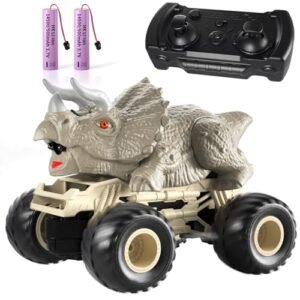 Bennol RC Peterbilt Trucks Remote Control Toy for Kids Boys 3 4 5 6 7 8 12 Years Old 2.4GHz High Speed Dinosaur Car Truck