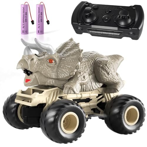 Bennol RC Peterbilt Trucks Remote Control Toy for Kids Boys 3 4 5 6 7 8 12 Years Old 2.4GHz High Speed Dinosaur Car Truck