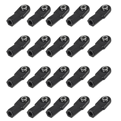 AMK SCX10 M4 RC Submarine Building Kit with 4mm Tie Rods and 7mm Pivot Ball for 1/8 1/10 Crawler Universal Upgrades 20Pcs Bent