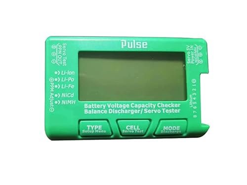 Pulse CellMeter 8 Green Lipo Battery Checker Servo Tester