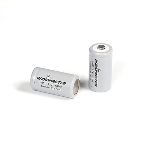OMPHOBBY T720 RC Plane 900mAh 3.7v Li ion 18350 Battery Pack for RadioMaster Zorro Controller