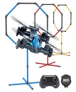 Galvanox Racing RC Helicopter Competition Drone with Adjustable Obstacle Course Kit