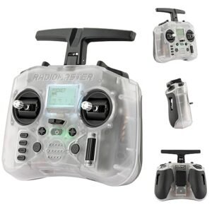 HTLNUZD Pocket EdgeTX Hall Gimbal Control Transmitter for Home Built RC Boat CC2500 ELRS 16CH Radiomaster