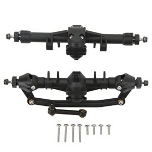 RC Car Front Rear Axle Set, Durable Lightweight RC Car Front Rear Portal Axle Kit Replacement for Axial SCX24 1/24 Remote Control Car