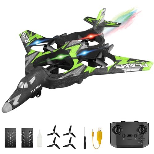 E84 RC Plane with Advanced Sound System Best RC Plane Sound System for Beginners Adults Featuring Xpilot Stabilization Aerobatic 360° Drop Resistant Light Spray