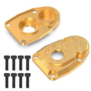 COOWOO Precision CNC Machined Outer Portal Covers for GMADE RC Trucks Enhanced Stability and Traction Set of 2