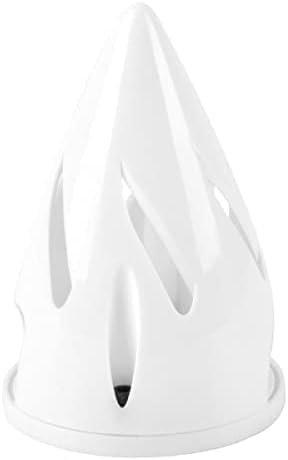 PurAr RC Willey Ottoman 2.25 Inch White Plastic Hollow Cone Propeller Cover for RC Airplane Models