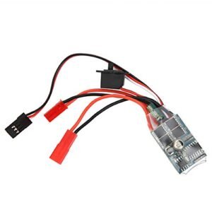 RC Boat Trailer Hitch Compatible Speed Controller 30A 4 8V ESC Two Way Sensorless Brushless Motor Electric Speed Controller for 1/16 1/18 1/24 Car Boat with Brake
