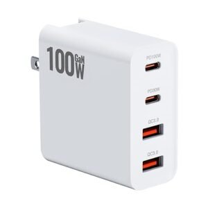 RCstyle Fast and Furious Ice Charger RC Car 100W GaN 4 Port Dual PD and QC3 0 Fast Charger for DJI Drones and More
