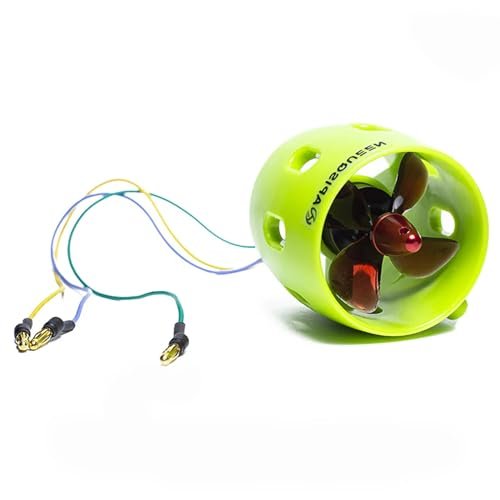 ApisQueen U01 12V to 16V Brushless Underwater Thruster for Gas Powered RC Boat Hulls ROV and Subsea Applications