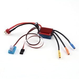 HUIOP 25A Brushless ESC, 25A Brushless ESC Electric Speed Control Waterproof for 1/14 1/16 Car Off Road Truck