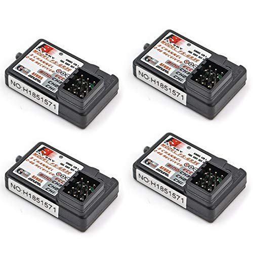 HUIOP FS GR3E Receiver 4PCS FS GR3E AFHDS 2.4G 3CH for Depron RC Boat and FS GT2 FS GT2B FS GT3B FS GT3C FZ IT4S RC Car