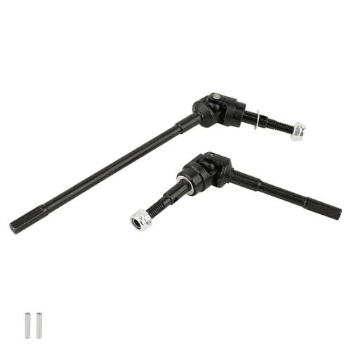 RZXYLRC Hardened Metal Steel Universal Front Rear Axle CVD Drive Shaft for Hi Jacker RC Car 1/10 Axial SCX10 Pro Upgrade Parts