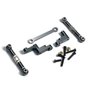 Hyper GO RC Car Upgrade Metal Steering Drive Assembly for H16BM H16GT H16DR H16 1/16 Scale Model Cars Perfect for Lebanon RC Swap Meet Enthusiasts