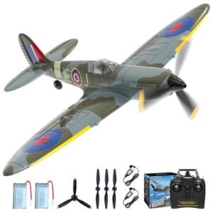 CKYSCHN Learn to Fly RC Helicopter 4 Channel Spitfire V2 with Xpilot Stabilization for Beginners Adults Ready to Fly
