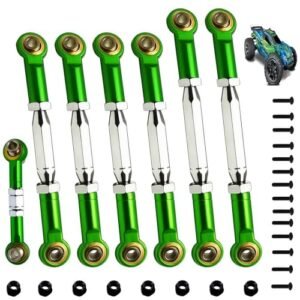 XZSNLYZ 2025 Upgrade Stainless Steel Turnbuckles Camber Link Set for Traxxas RC Car Bodies 1/10 Scale Models