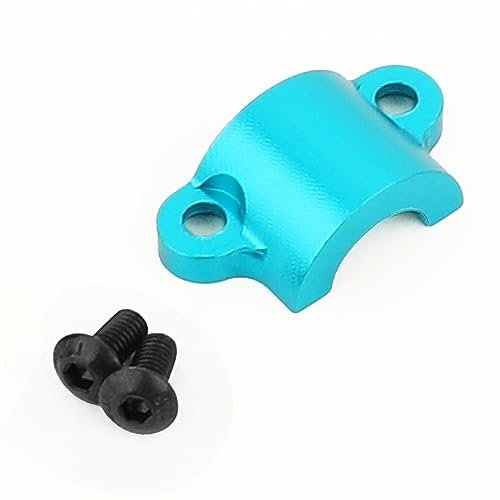 RZXYLRC Aluminum Alloy Centre Drive Shaft Cover Cap Compatible with Toys R Us RC Trucks Tamiya TT02 TT02B 1/10 Scale Upgrade Parts