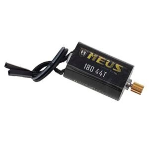 MEUS RACING TRX4M 44T 180 Pro Brushed Motor with Brass Pinion Gear for TRX4M Defender Bronco K10 F150 1 18 RC Crawler Upgrades Compatible with Proline RC Crawler Tires