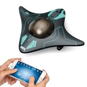 AquaDrone Mini RC Boat with Camera 6CH Waterproof WiFi Remote Control Boat for Real Time Shooting and Flip Over Fun in Lakes and Pools
