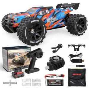 BEZGAR HP141 Electric RC Trucks Fast 50MPH Brushless Remote Control Car 1 14 Scale Offroad Waterproof Monster Truck