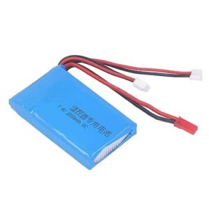 RC Lithium Battery 2S 7.4V 2000MAH Powerful Circuit Light RC Battery for Spektrum DX6e DX6 DX8 Transmitter