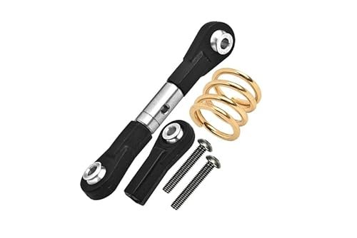 GPM Upgrades Stainless Steel Servo Tie Rod with Spring for TRAXXAS 1/5 4WD X MAXX 8S Monster Truck and 1 6 4WD XRT 8S RC Car 78086 4