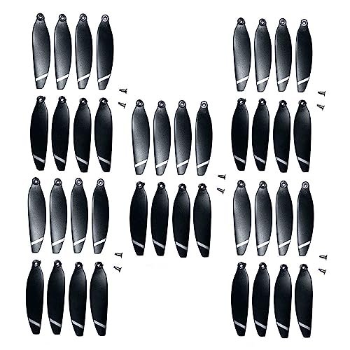 YAGUMO Drone Parts 3.7V 2000mAh Battery Propeller for S136 Mini RC Drone Spare Parts Perfect for RC Nitro Trainer Plane Enthusiasts Easy Installation 40pcs Blades