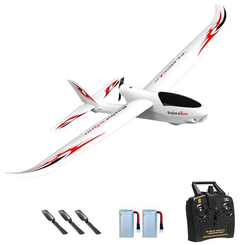 28℃ RC Plane Ranger600 Best RC Glider Plane 3 Channel Ready to Fly with Xpilot Stabilizer 2.4GHz 23.62 Inch Wingspan for Beginners Adults Kids