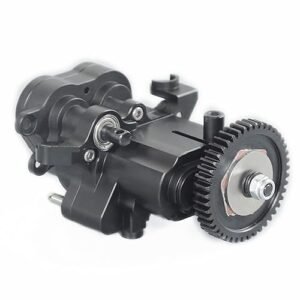 AMK 32P 2 Speed TRX4 Transmission Case Metal Transfer Gearbox Upgrade for 1/10 RC Crawler TRX6 Best RC Crawler Tires 2 2